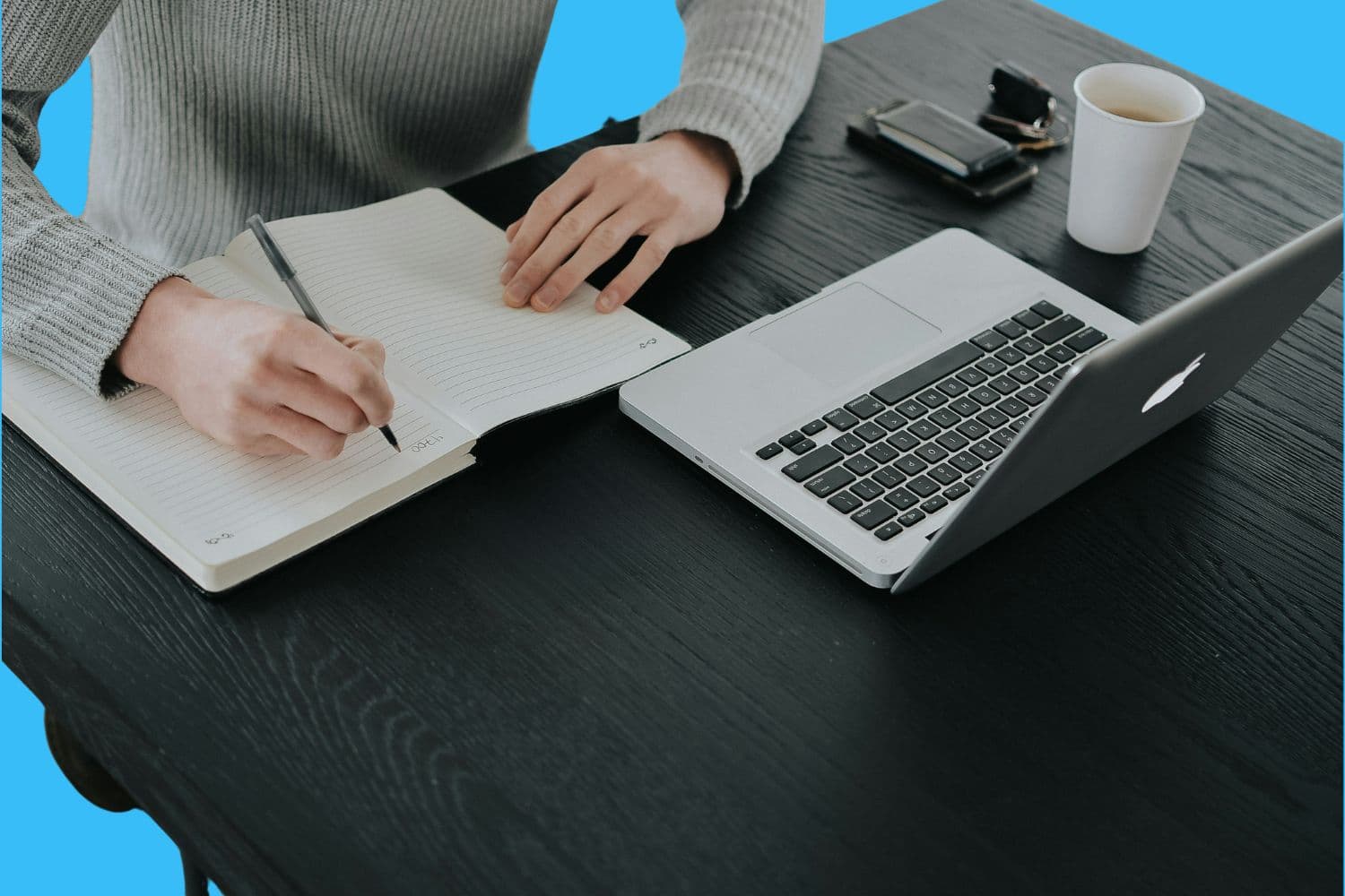 Rob and Nicci Birley, Directors of Cornerstone Resources, smiling at the camera standing at a table